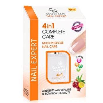 لاک تقویت ناخن 4 در1 GOLDEN ROSE گلدن رز (دارای ویتامین )
