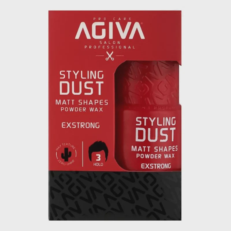 پودر حالت دهنده مو آگیوا AGIVA 03 با نگهداری بسیار قوی رنگ قرمز وزن 20 گرم