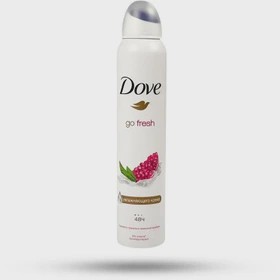 اسپری ضد تعریق زنانه داوDove مدل go fresh رایحه انار حجم 200 میل (روسیه)