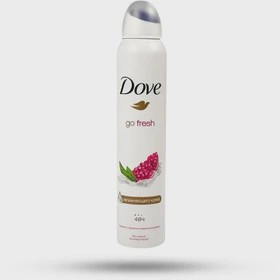 اسپری ضد تعریق زنانه داوDove مدل go fresh رایحه انار حجم 200 میل (روسیه)