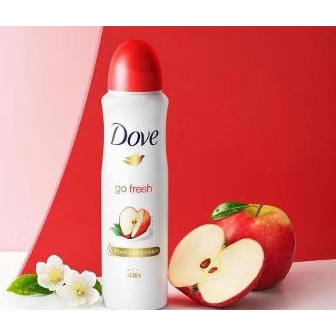 اسپری ضد تعریق زنانه Dove داو مدل سیب go fresh حجم 150 میل (انگلیس)