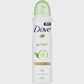 اسپری ضد تعریق زنانه Doveداو مدل خیار go fresh حجم 150 میل (انگلیس)