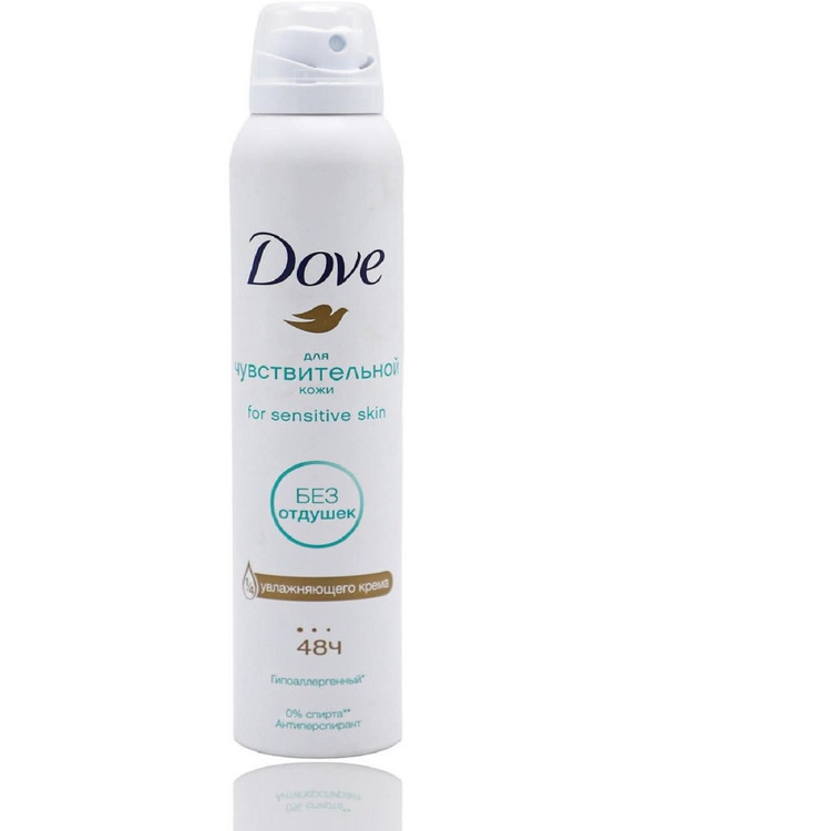 اسپری ضد تعریق زنانه Doveداو sensitive skin داو حجم 200 میل (روسیه)
