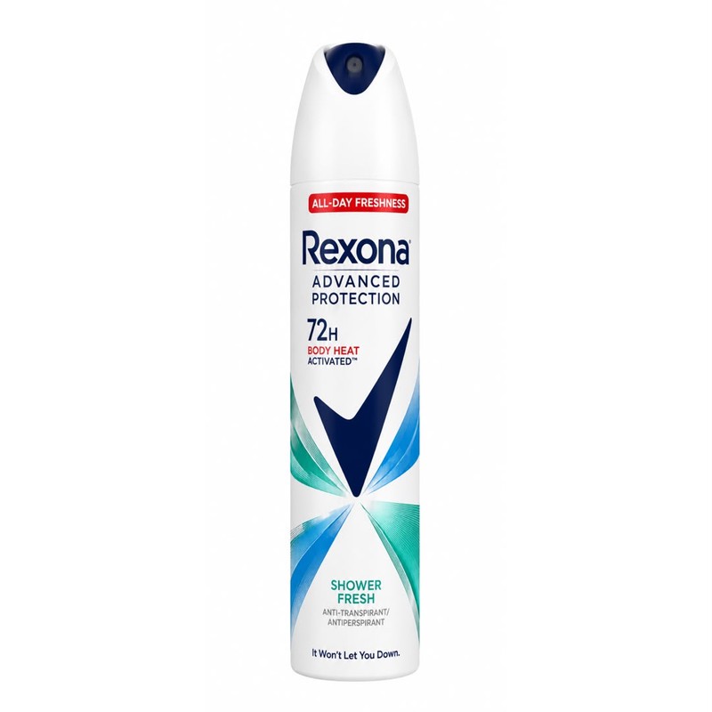 اسپری ضدتعریق رکسونا مدل Shower Fresh 72 H حجم 200 میلی لیتر