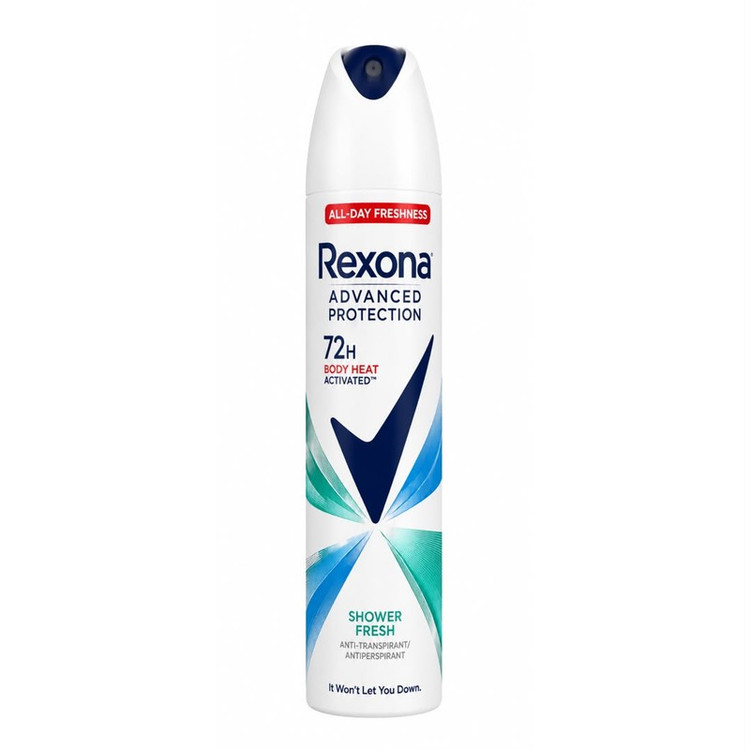 اسپری ضدتعریق رکسونا مدل Shower Fresh 72 H حجم 200 میلی لیتر